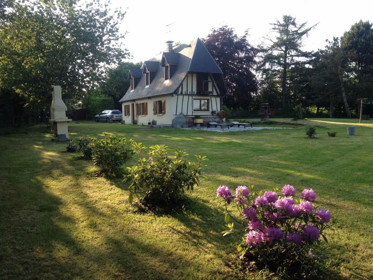 Charmante Chambre Privee Dans Veritable Maison Normande - Check In Tardif Ou Late Ok Sainte-Croix-sur-Aizier Dış mekan fotoğraf